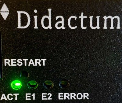 ACT Leuchte der SNMP Monitoring Hardware von Didactum